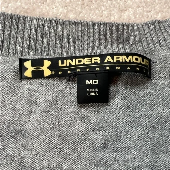 Under Armour Women's Gray Cardigan wool blend - Picture 2 of 8